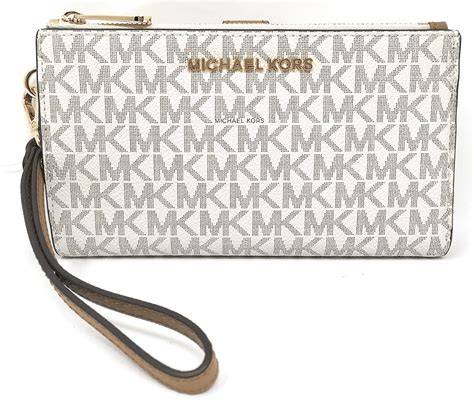 michael kors jet set travel wristlet|mk double zip wristlet.